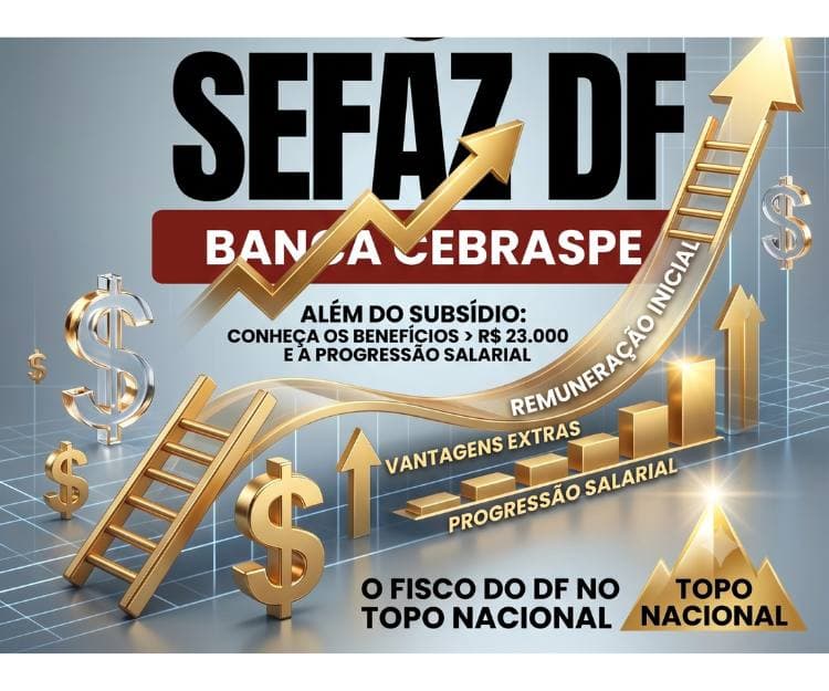 Muito Além dos R$ 23 Mil: O Verdadeiro Raio-X da Remuneração na SEFAZ-DF